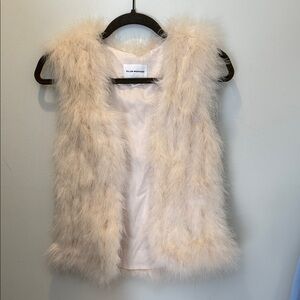 Club Monaco feather vest in size XS